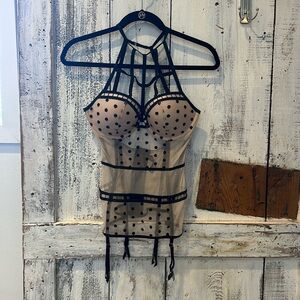Black Nude Bustier Victoria’s Secret